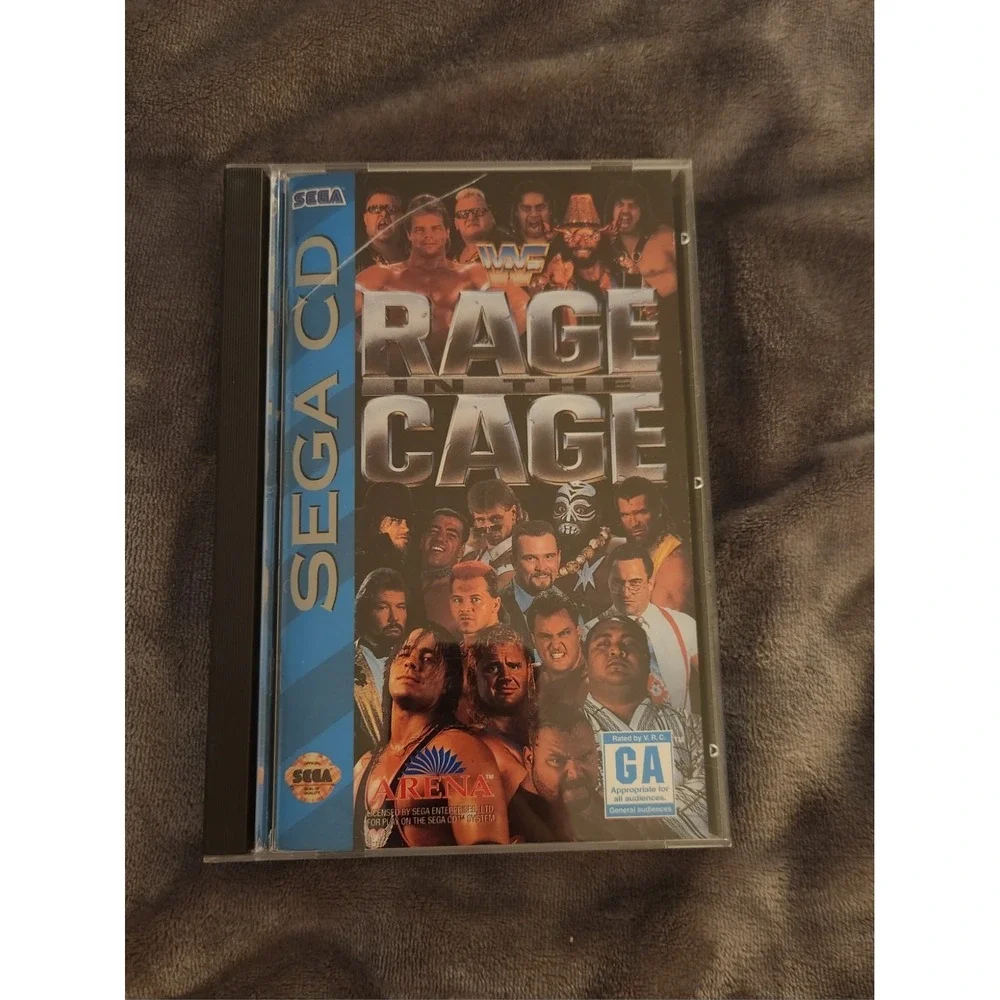 WF Rage In The Cage (SEGA CD)